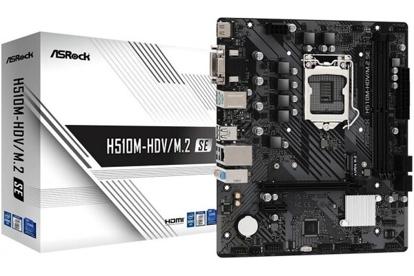 Płyta główna ASrock H510M HDV/M.2 SE Socket 1200 Intel H510 DDR4 microATX