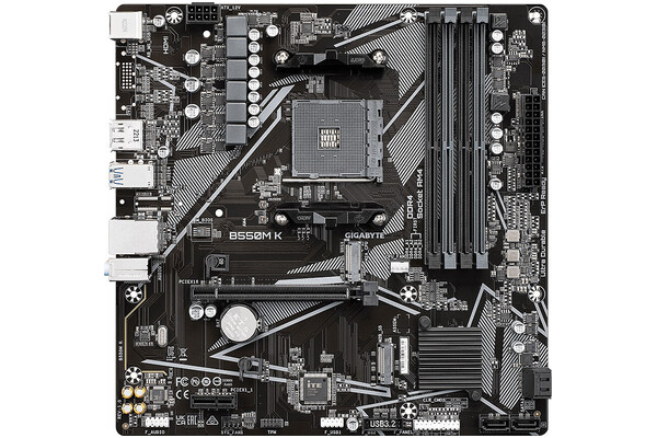 Płyta główna GIGABYTE B550M Socket AM4 AMD B550 DDR4 microATX