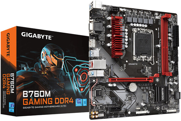 Płyta główna GIGABYTE B760M Gaming Socket 1700 Intel B760 DDR4 ATX