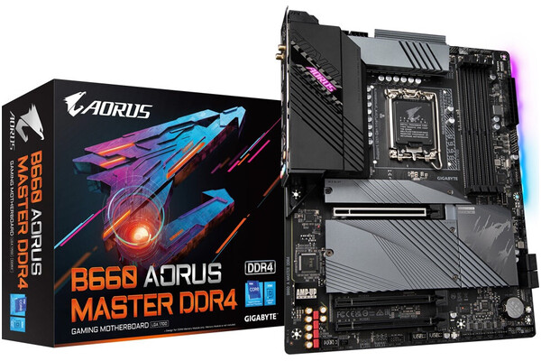 Płyta główna GIGABYTE B660 Aorus Master Socket 1700 Intel B660 DDR4 ATX