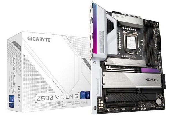 Płyta główna GIGABYTE Z590 Vision G Socket 1200 Intel Z590 DDR4 ATX