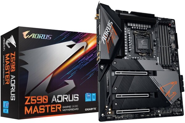 Płyta główna GIGABYTE Z590 Aorus Master Socket 1200 Intel Z590 DDR4 ATX