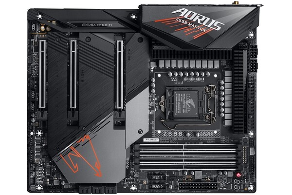 Płyta główna GIGABYTE Z590 Aorus Master Socket 1200 Intel Z590 DDR4 ATX