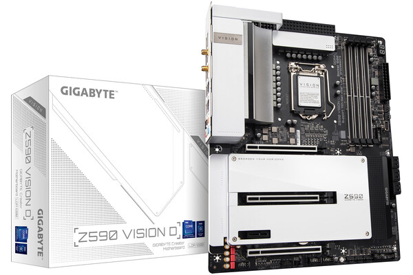 Płyta główna GIGABYTE Z590 Vision D Socket 1200 Intel Z590 DDR4 ATX