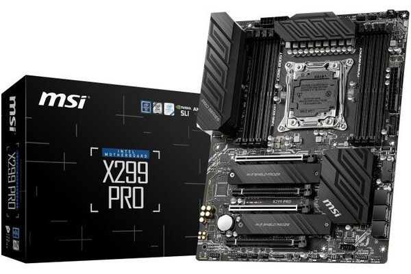 Płyta główna MSI X299 Pro Socket 2066 Intel X299 DDR4 ATX
