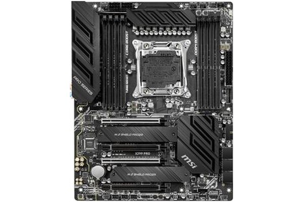 Płyta główna MSI X299 Pro Socket 2066 Intel X299 DDR4 ATX