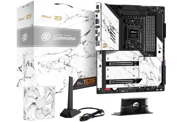 Płyta główna ASrock X670E Taichi Carrara Socket AM5 AMD X670 DDR5 Extended ATX
