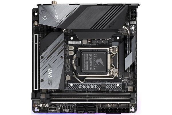 Płyta główna GIGABYTE Z590I Aorus Ultra Socket 1200 Intel Z590 DDR4 Mini-ITX