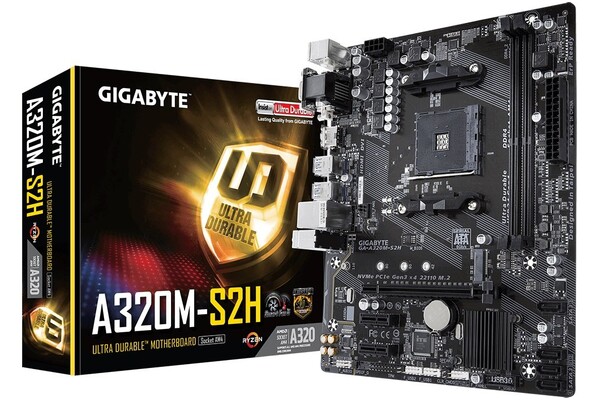 Płyta główna GIGABYTE GAA320MS2H Socket AM4 AMD A320 DDR4 microATX