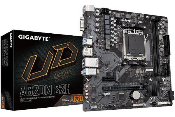 Płyta główna GIGABYTE A620MS2H Socket AM5 AMD A620 DDR5 microATX
