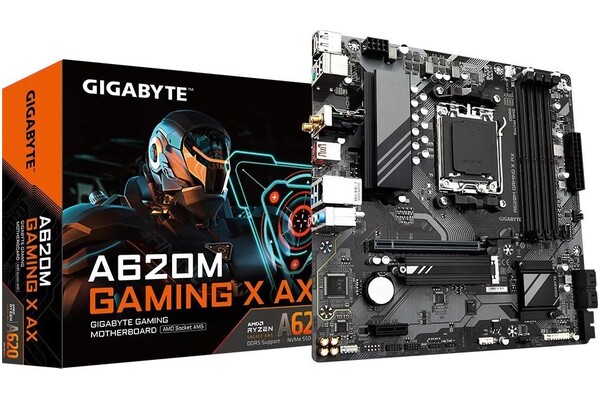 Płyta główna GIGABYTE A620M Gaming AX Socket AM5 AMD A620 DDR5 microATX