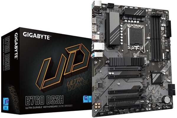 Płyta główna GIGABYTE B760DS3H Socket 1700 Intel B760 DDR5 ATX