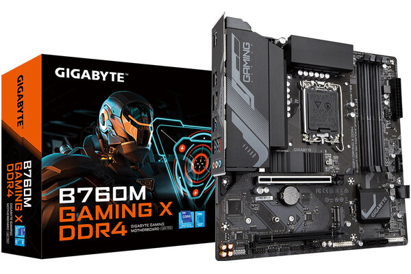 Płyta główna GIGABYTE B760M Gaming X Socket 1700 Intel B760 DDR4 microATX