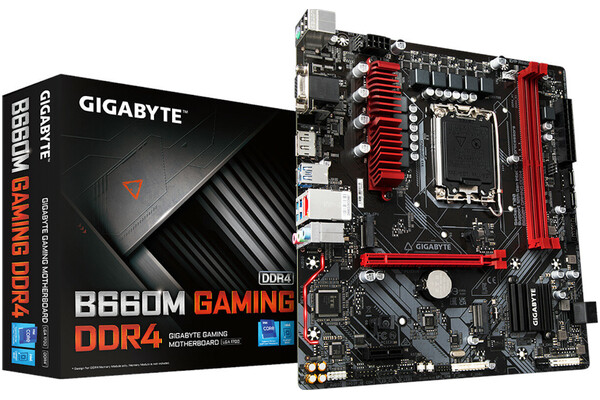 Płyta główna GIGABYTE B660M Gaming Socket 1700 Intel B660 DDR4 microATX