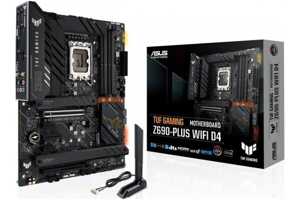 Płyta główna ASUS Z690 Plus TUF Gaming WiFi Socket 1700 Intel Z690 DDR4 ATX