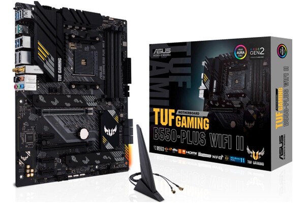 Płyta główna ASUS B550 Plus II TUF Gaming WiFi Socket AM4 AMD B550 DDR4 ATX