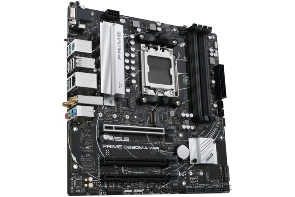 Płyta główna ASUS B650M-A Prime WiFi Socket AM5 AMD B650 DDR5 microATX