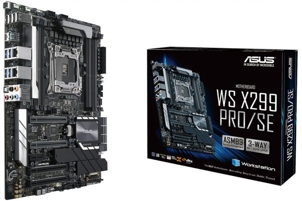 Płyta główna ASUS X299 Pro SE Socket 2066 Intel X299 DDR4 ATX