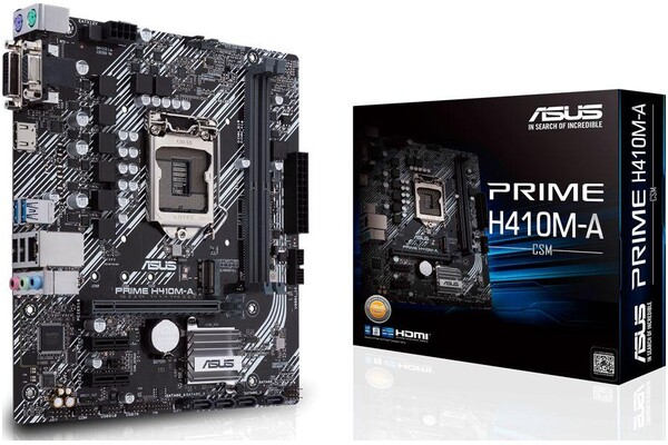Płyta główna ASUS H410M-A CSM Prime Socket 1200 Intel H410 DDR4 microATX