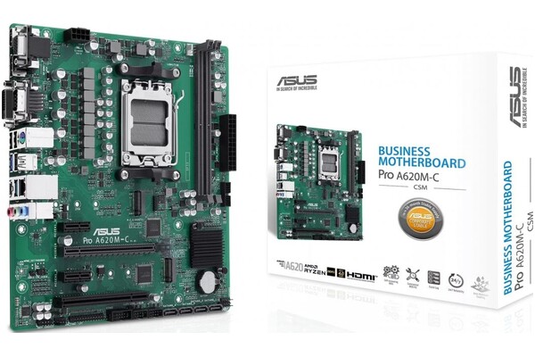 Płyta główna ASUS A620M-C Pro Socket AM5 AMD A620 DDR5 microATX