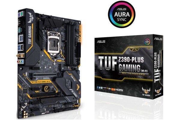 Płyta główna ASUS Z390 Plus TUF Gaming WiFi Socket 1151 Intel Z390 DDR4 ATX