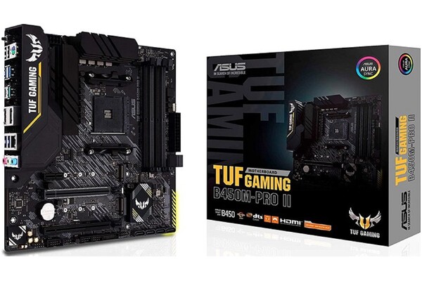 Płyta główna ASUS B450M Pro II TUF Gaming Socket AM4 AMD B450 DDR4 microATX