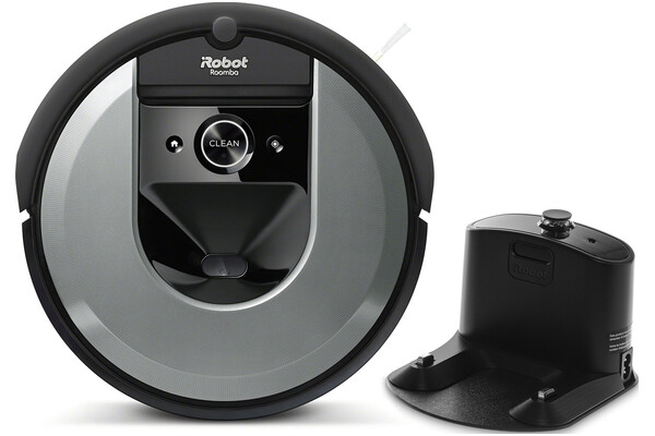 Odkurzacz iRobot I7 Roomba (i7150) robot sprzątający z pojemnikiem szaro-czarny