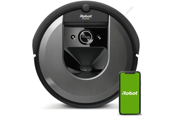 Odkurzacz iRobot I7 Roomba (i7158) robot sprzątający z pojemnikiem czarny