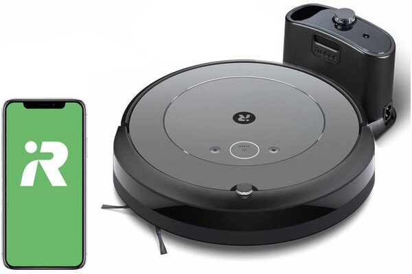 Odkurzacz iRobot I1 Roomba (i1158) robot sprzątający z pojemnikiem szaro-czarny