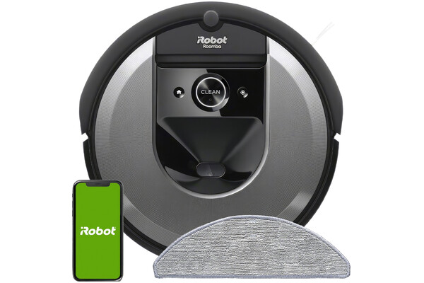 Odkurzacz iRobot I8 Roomba (i8178) robot sprzątający z pojemnikiem szaro-czarny