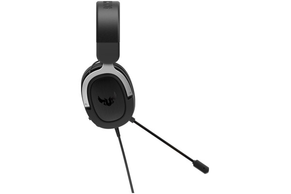 Słuchawki ASUS TUF Gaming H3 Nauszne Przewodowe srebrny