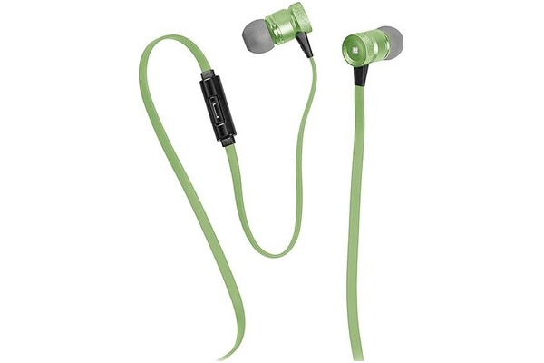 Słuchawki Tracer Grade Dokanałowe Przewodowe zielony