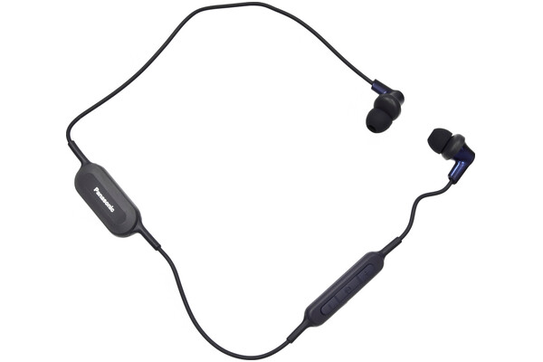 Słuchawki Panasonic RPNJ300BEA Dokanałowe Bezprzewodowe niebieski