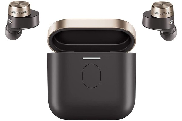 Słuchawki BOWERS & WILKINS PI7 Dokanałowe Bezprzewodowe czarno-złoty
