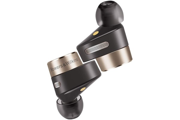 Słuchawki BOWERS & WILKINS PI7 Dokanałowe Bezprzewodowe czarno-złoty