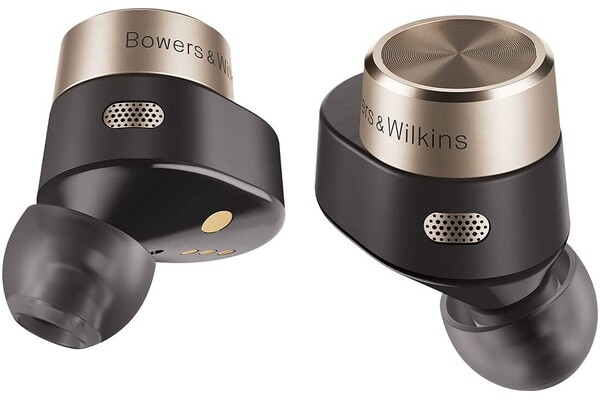 Słuchawki BOWERS & WILKINS PI7 Dokanałowe Bezprzewodowe czarno-złoty