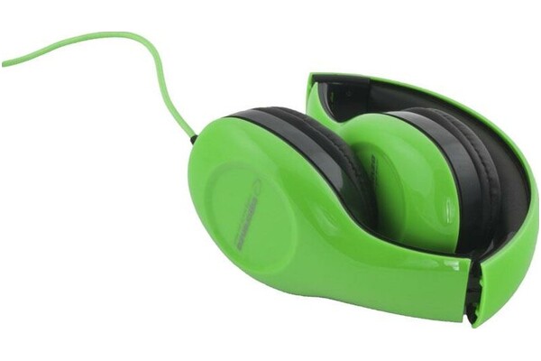 Słuchawki Esperanza EH138G Soul Nauszne Przewodowe zielony
