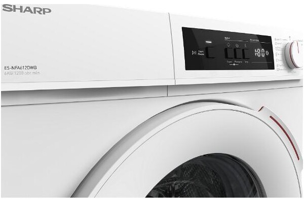 Pralka Sharp ESNFA612DWBPL 6.0kg 1200obr./min