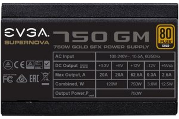 EVGA Supernova GM 750W ATX
