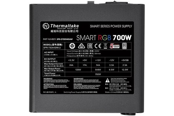 Thermaltake Smart 700W ATX