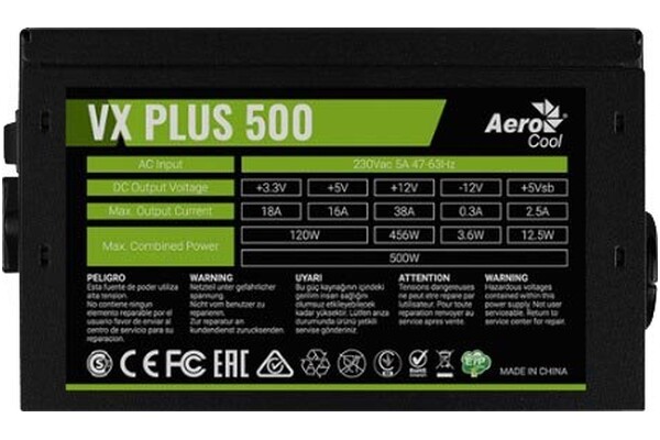 Aerocool VX Plus 500W ATX