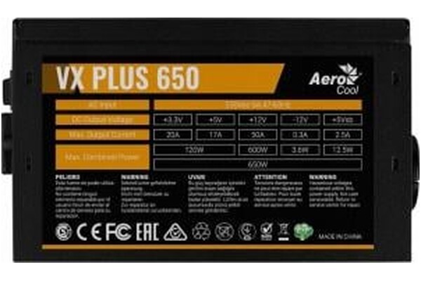 Aerocool VX Plus 650W ATX