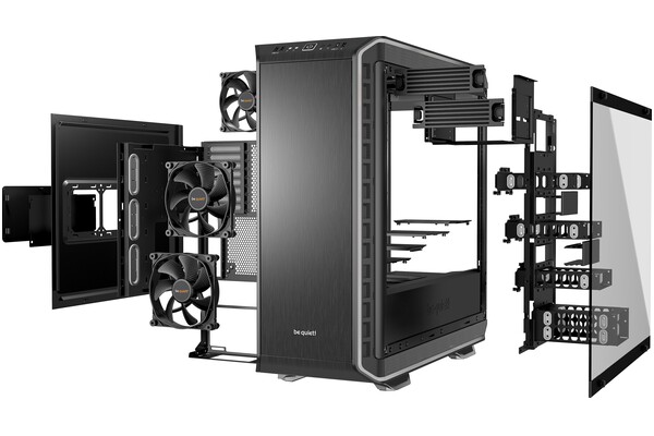 Obudowa PC be quiet! Dark Base Pro 900 Tower czarno-srebrny