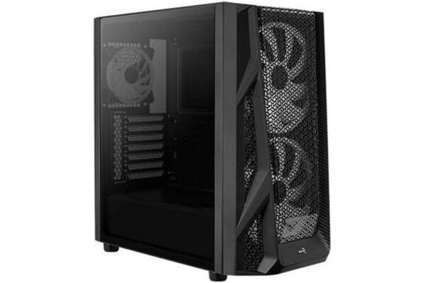 Obudowa PC Aerocool Airhawk Duo Midi Tower czarny