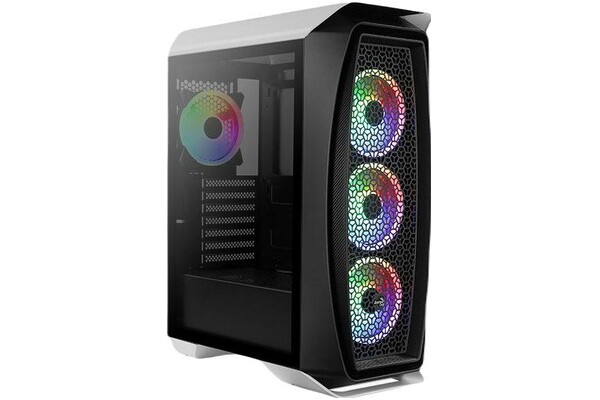 Obudowa PC Aerocool Aero One Duo Midi Tower czarno-biały