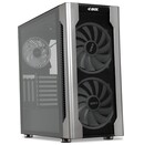Obudowa PC iBOX Chiron ZH68 Midi Tower czarno-srebrny