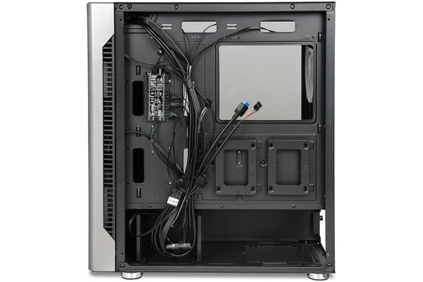Obudowa PC iBOX Chiron ZH68 Midi Tower czarno-srebrny