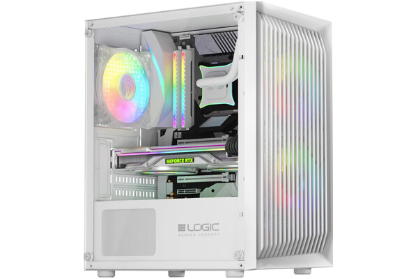 Obudowa PC Logic Atos Mini Mini Tower biały
