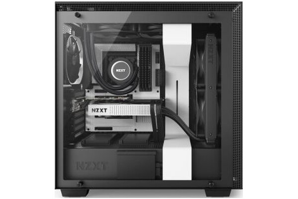 Obudowa PC NZXT H700B Midi Tower biały