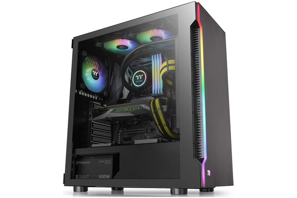 Obudowa PC Thermaltake H200 TG Midi Tower czarny